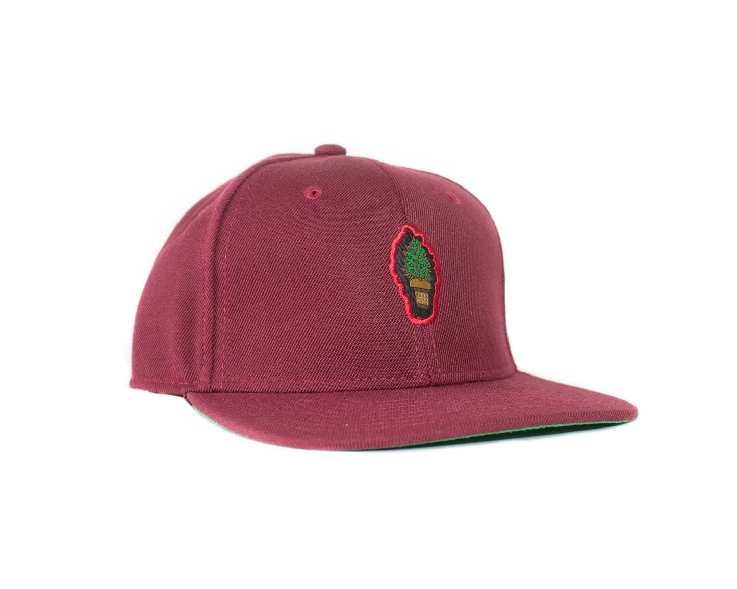 Gorra Plana Rojo